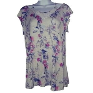 Maurices Floral Print T-Shirt